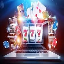 Mobile game interface showing slot game and live-dealer options